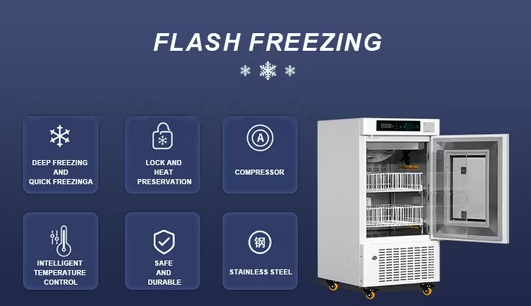 4 °C Medizinischer Blutbank-Laborkühlschrank (108L)